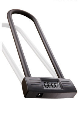 Kombinasi 4 digit Panjang Shank Padlock Panjang Clamp Bentuk U