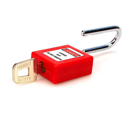Multifunction Loto Lockout Tagout Padlocks ABS Plastik hijau merah