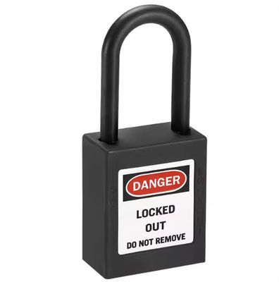 Penguncian Keamanan Listrik Kunci Padlock Industri ABS Plastik
