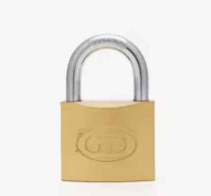 Kuningan Kecil Tembaga Lapisan Besi 38mm Padlock Heavy Duty