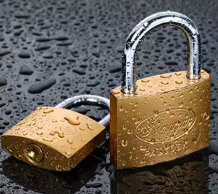 Flat Key Imitasi Kunci Padlock Tembaga 40mm 70MM OEM