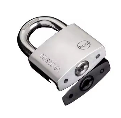 Rust Proof Stainless Steel Padlock Perak Produksi Massa