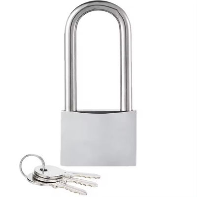 Heavy Duty Marine SUS304 Stainless Steel Padlock Semua Cuaca Padlock Kunci Sama