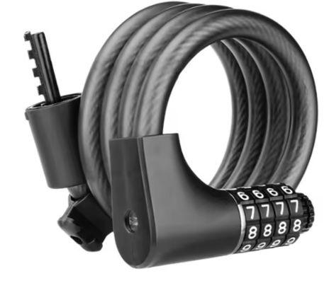Superbsail Heavy Duty Bicycle Lock Combo Digital Chain Outdoor