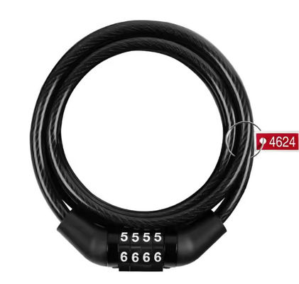 Passcode Reset Bike Padlock Kabel Kombinasi Kunci