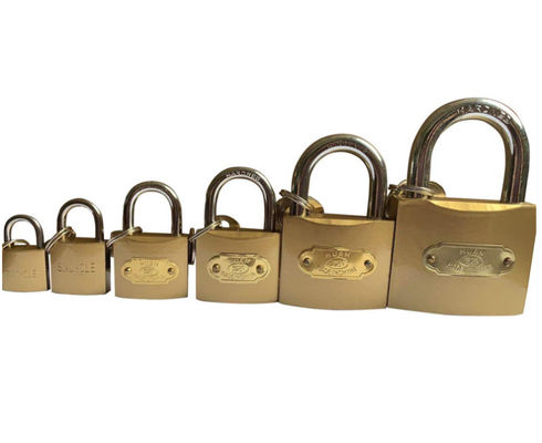 Custom High Security Padlock Tembaga Untuk Rumah Mahasiswa Asrama 10 paket