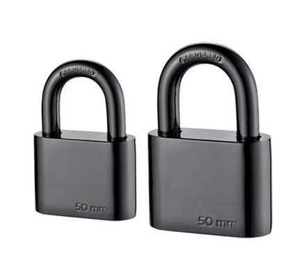 High Security Iron Safety Padlocks Keyed Like 40mm Electrophoretic Hitam