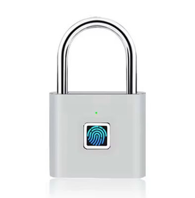 Smart Biometric Biolock Sidik Jari Padlock Luar USB Pengisian