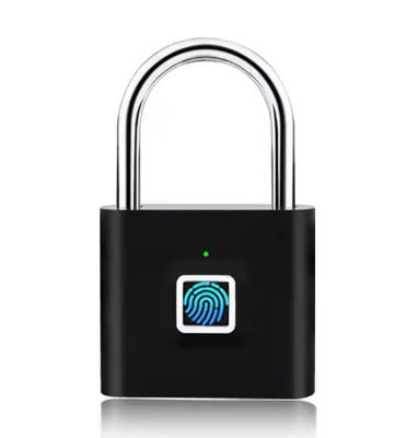 Smart Biometric Biolock Sidik Jari Padlock Luar USB Pengisian