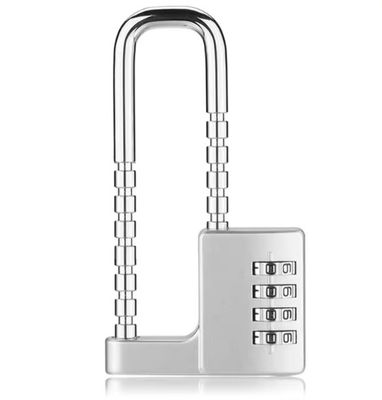ODM Ekstra 50mm Panjang Genggaman Padlock Weatherproof Mechanical U Kombinasi