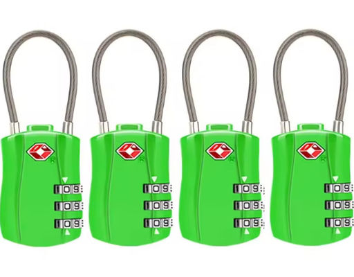 3 Kunci Kombinasi Bagasi Digital Kunci koper Tsa Disetujui