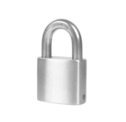 Perak keamanan stainless lock mini gantungan kunci sama 25mm