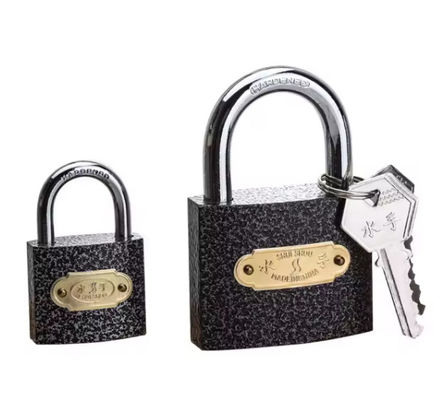 Cuaca Buktinya Cast Iron Padlock Heavy Duty Disesuaikan